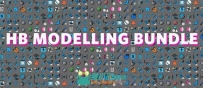 HB ModellingBundle 2.2 高效建模C4D脚本 《汉化 +教程》
