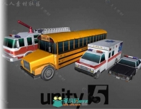 现代汽车车辆3D模型Unity游戏素材资源