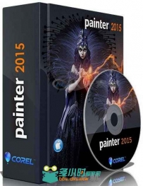 Painter数字美术绘画软件2015V14.0.0.728版 Corel Painter 2015 v14.0.0.728 Multi...