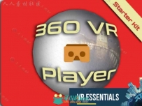 360VR虚拟现实播放器入门套件完整项目Unity素材资源