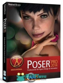 Poser人物造型设计软件V10.0.3版+资料包