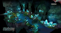 3DMAX自然深水山洞小场景3D模型