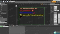 控制文本块颜色字体插件Unreal Engine游戏素材资源