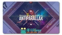 创意炫酷空间图形拼贴视差幻灯片相册动画AE模板Videohive Anti Parallax Slidesho...