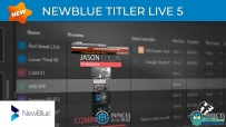 Titler Live Broadcast广播图形设计软件V5.7版