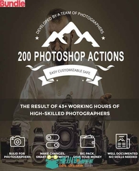 200款PS动作合辑graphicriver-11207916-200-photoshop-actions