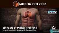 Boris FX Mocha Pro 2022影视追踪插件V9.0.3版