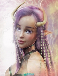 女巫女妖精灵高质量角色3D模型合集