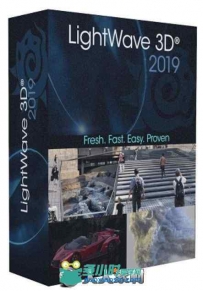 NewTek LightWave 3D三维建模与动画制作软件V2019.1.5.3134