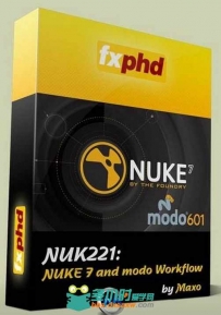 NUKE7与Modo结合制作影视特效视频教程