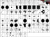 免费私人特制CG插画专用pS笔刷素材下载