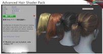 Advanced Hair Shader Pack 高级头发unity插件