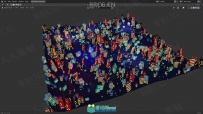 Blender初学者创建3D卡通城市视频教程