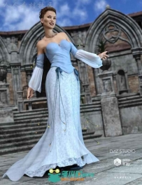 衣决翩翩的女性裙子3D模型合辑
