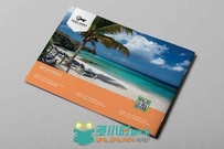 旅游观光宣传指南indesign排版模板Travel agency Brochure 47