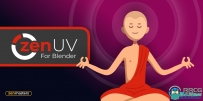 Zen UV快速创建UV工具Blender插件V3.0.1版