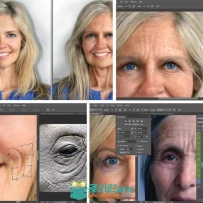 PS返童还老面部重塑实例训练视频教程 Digital-Tutors Age Progression in Photoshop