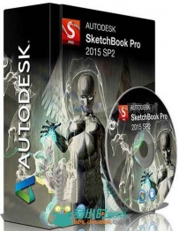 SketchBook欧特克数字绘画设计软件V2015 SP2版 Autodesk SketchBook Pro 2015 SP2 ...