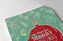 圣诞邀请卡片PSD模板Christmas_Greeting_PSD_Flyer_Template