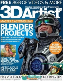3D艺术家书籍杂志第101期 3D ARTIST ISSUE 101 2016