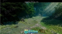 高品质地面纹理自然景观场景Unity游戏素材资源