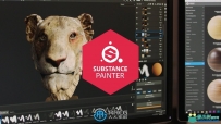 Substance 3D Painter三维纹理材质绘制软件V9.1.2版