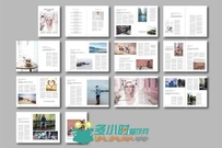 都市杂志indesign排版模板Metropolist Magazine