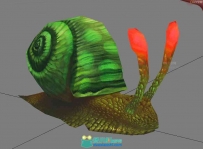 wow魔兽世界蜗牛昆虫3D模型