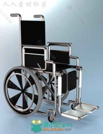 超精细现代医院轮椅道具3D模型合辑