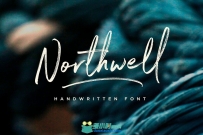Northwell Font比较质朴的手写英文字体
