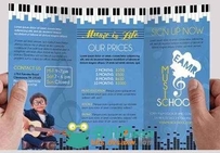音乐学校三联宣传册展示PSD模板Mucis_School_Tri-fold_Brochure_AG032