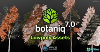 Botaniq草木植物植被库Blender插件V7.0版