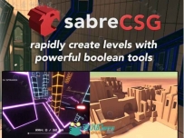 sabrecsg级设计工具建模编辑器扩充Unity素材资源