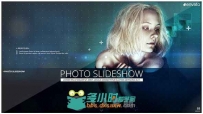 时尚方块滑落组合照片展示幻灯片相册动画AE模板Videohive Photo Slideshow 19879069