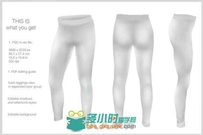 三款紧身运动裤展示PSD模板elements-unisex-leggings-mock-up-P7GT7Y-2016-08-29