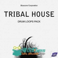 循环节奏电子乐合辑 Bluezone Corporation Tribal House Drum Loops AiFF WAV