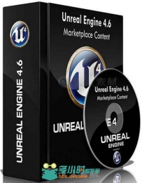 Unreal Engine 4.6虚幻游戏引擎资料扩展包 Unreal Engine 4.6 Market Place Content