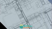 建筑图纸简单标题动画AE模板Esquisse - Architecture Graphics Pack