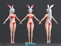 兔女郎3DMAX模型