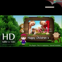 Happy Children’s儿童节系列专题AE模板