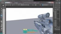 Maya与PS第一人称射击游戏武器制作视频教程 Digital-Tutors Designing Gun Concept...