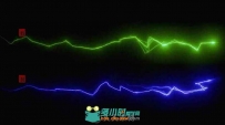 炫酷闪电电流效果文字字幕标题动画AE模板Videohive Electro - Electric Title Seq...