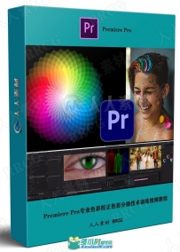 Premiere Pro专业色彩校正色彩分级技术训练视频教程