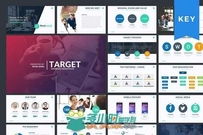 摇摆疯狂主题KEYNOTE模板Rocketo Keynote Templates Bundle