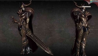拿剑的女角色 3D模型下载
