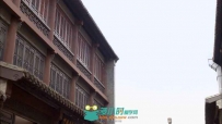 扬州古老街道实拍视频素材