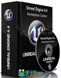 Unreal Engine虚幻游戏引擎拓展资料包合辑八月合辑 Unreal Engine 4.4 Content