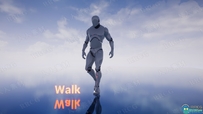 机械人角色互动姿势Unreal Engine游戏素材资源