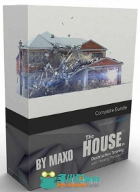 3dsmax超强建筑漫游特效制作视频教程 The House FX Thinking Particles in 3ds max