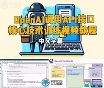 OpenAI调用API接口核心技术训练视频教程